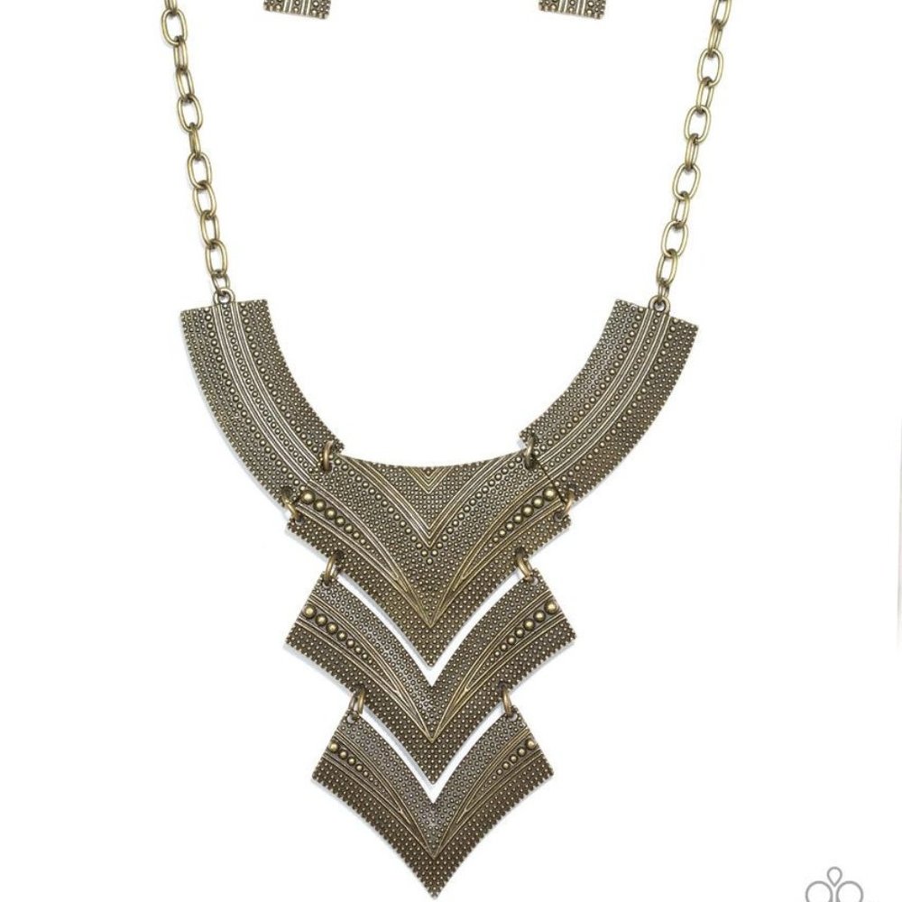 Paparazzi Fiercely Pharaoh - Brass